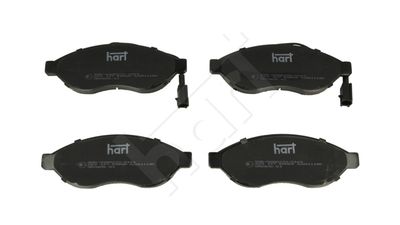 223177 HART Комплект тормозных колодок, дисковый тормоз
