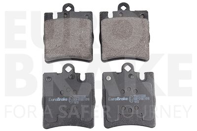 5502223339 EUROBRAKE Комплект тормозных колодок, дисковый тормоз