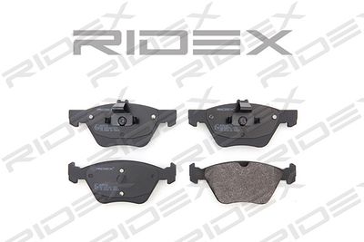 402B0103 RIDEX Комплект тормозных колодок, дисковый тормоз