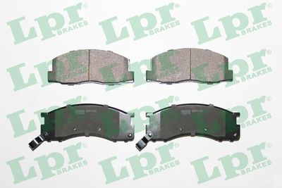 05P1126 LPR Комплект тормозных колодок, дисковый тормоз