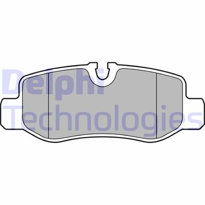 LP3139 DELPHI Комплект тормозных колодок, дисковый тормоз