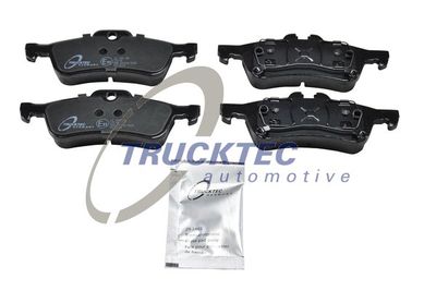 0835127 TRUCKTEC AUTOMOTIVE Комплект тормозных колодок, дисковый тормоз