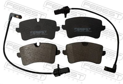 1701C7R FEBEST Комплект тормозных колодок, дисковый тормоз