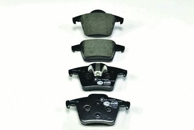 8DB355010801 HELLA PAGID Комплект тормозных колодок, дисковый тормоз