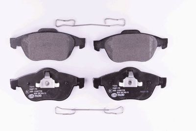 8DB355009101 HELLA PAGID Комплект тормозных колодок, дисковый тормоз