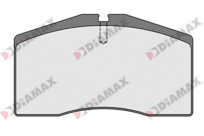 N09498 DIAMAX Комплект тормозных колодок, дисковый тормоз
