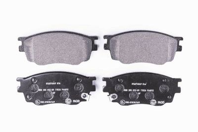 8DB355012091 HELLA PAGID Комплект тормозных колодок, дисковый тормоз