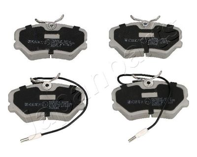 PA0637AF JAPANPARTS Комплект тормозных колодок, дисковый тормоз
