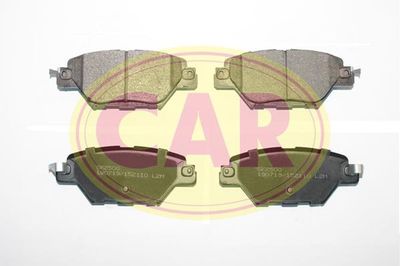 PNT0112 CAR Комплект тормозных колодок, дисковый тормоз