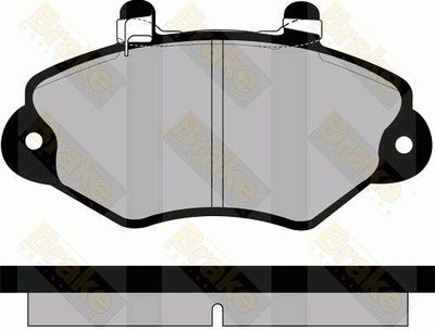 PA1194 Brake ENGINEERING Комплект тормозных колодок, дисковый тормоз