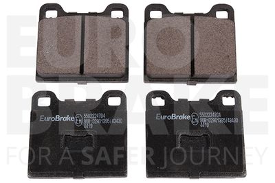 5502224704 EUROBRAKE Комплект тормозных колодок, дисковый тормоз