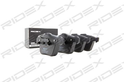 402B0290 RIDEX Комплект тормозных колодок, дисковый тормоз