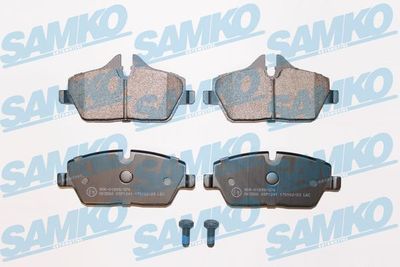 5SP1241 SAMKO Комплект тормозных колодок, дисковый тормоз