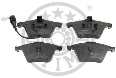 BP12532 OPTIMAL Комплект тормозных колодок, дисковый тормоз