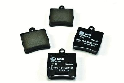 8DB355008461 HELLA PAGID Комплект тормозных колодок, дисковый тормоз
