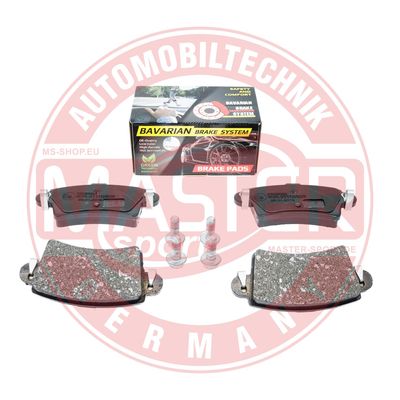 K6038062 MASTER-SPORT GERMANY Комплект тормозных колодок, дисковый тормоз