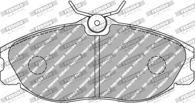FCP1063R FERODO RACING Комплект тормозных колодок, дисковый тормоз