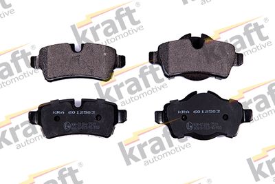 6012503 KRAFT AUTOMOTIVE Комплект тормозных колодок, дисковый тормоз