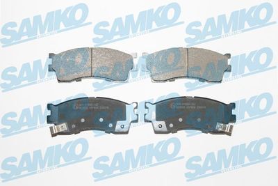 5SP809 SAMKO Комплект тормозных колодок, дисковый тормоз