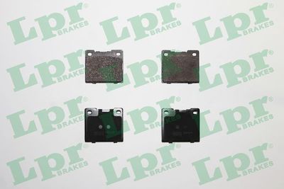 05P438 LPR Комплект тормозных колодок, дисковый тормоз