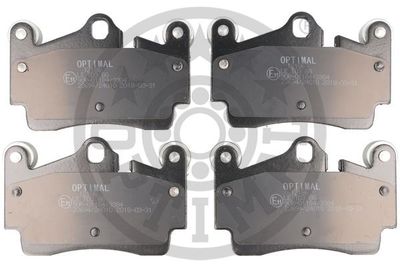 BP12186 OPTIMAL Комплект тормозных колодок, дисковый тормоз