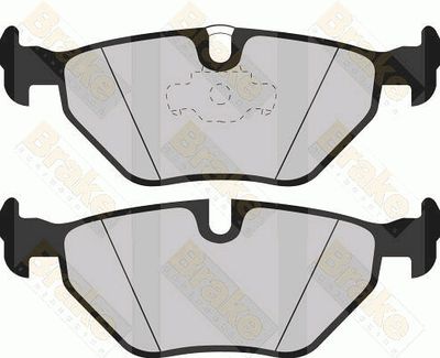 PA1123 Brake ENGINEERING Комплект тормозных колодок, дисковый тормоз
