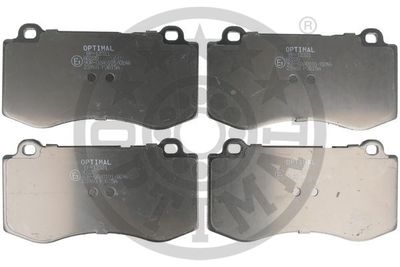BP12321 OPTIMAL Комплект тормозных колодок, дисковый тормоз