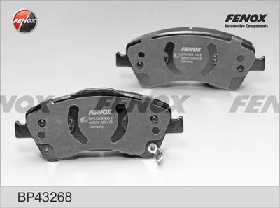 BP43268 FENOX Комплект тормозных колодок, дисковый тормоз