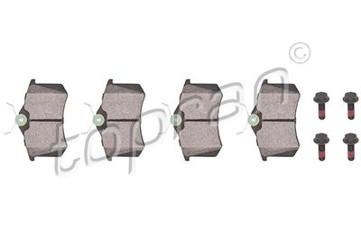 103074 TOPRAN Комплект тормозных колодок, дисковый тормоз