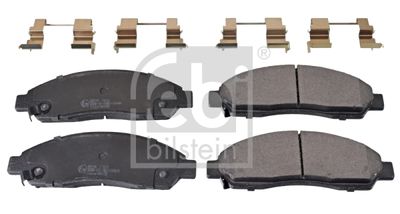 170899 FEBI BILSTEIN Комплект тормозных колодок, дисковый тормоз