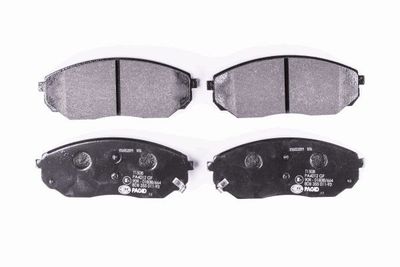 8DB355011931 HELLA PAGID Комплект тормозных колодок, дисковый тормоз
