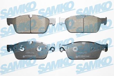 5SP1973 SAMKO Комплект тормозных колодок, дисковый тормоз