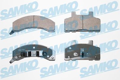 5SP460 SAMKO Комплект тормозных колодок, дисковый тормоз