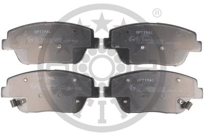 BP12623 OPTIMAL Комплект тормозных колодок, дисковый тормоз