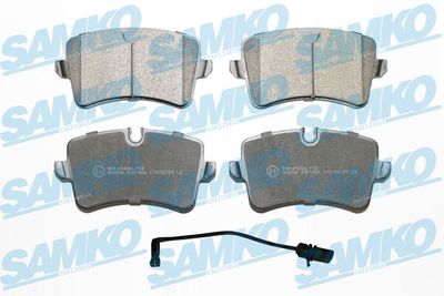 5SP1826C SAMKO Комплект тормозных колодок, дисковый тормоз