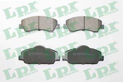 05P1770 LPR Комплект тормозных колодок, дисковый тормоз