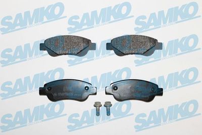 5SP1235 SAMKO Комплект тормозных колодок, дисковый тормоз