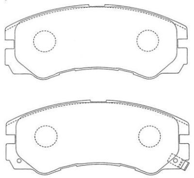 ASN139 AISIN Комплект тормозных колодок, дисковый тормоз
