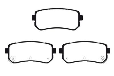 RA10970 RAICAM Комплект тормозных колодок, дисковый тормоз