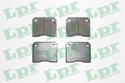 05P530 LPR Комплект тормозных колодок, дисковый тормоз
