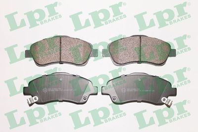 05P1114 LPR Комплект тормозных колодок, дисковый тормоз
