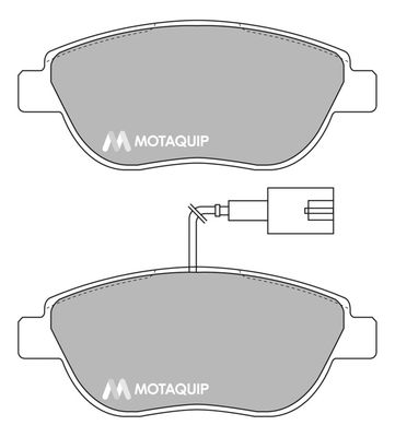 LVXL1719 MOTAQUIP Комплект тормозных колодок, дисковый тормоз