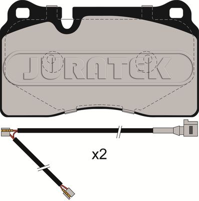 JCP062 JURATEK Комплект тормозных колодок, дисковый тормоз
