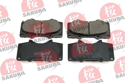 600203885 SAKURA Комплект тормозных колодок, дисковый тормоз