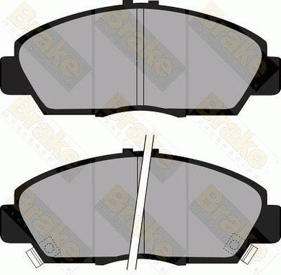 PA984 Brake ENGINEERING Комплект тормозных колодок, дисковый тормоз
