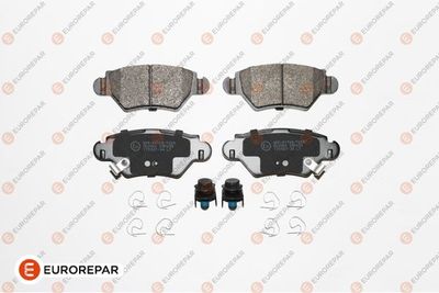 1617255180 EUROREPAR Комплект тормозных колодок, дисковый тормоз