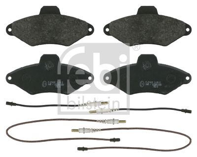 16413 FEBI BILSTEIN Комплект тормозных колодок, дисковый тормоз