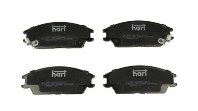 215206 HART Комплект тормозных колодок, дисковый тормоз