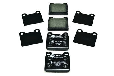 8DB355008801 HELLA PAGID Комплект тормозных колодок, дисковый тормоз