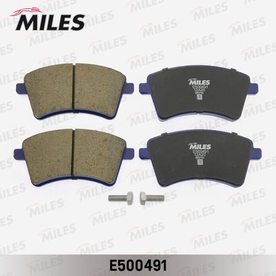 E500491 MILES Комплект тормозных колодок, дисковый тормоз